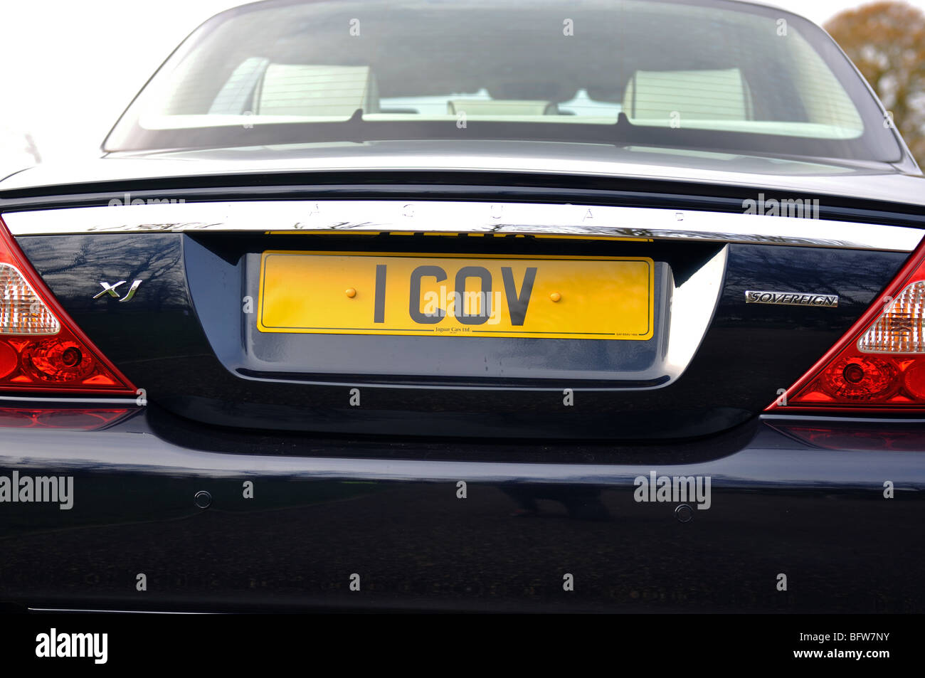 Jaguar XJ Sovereign, Lord Mayor of Coventry`s official car Stock Photo